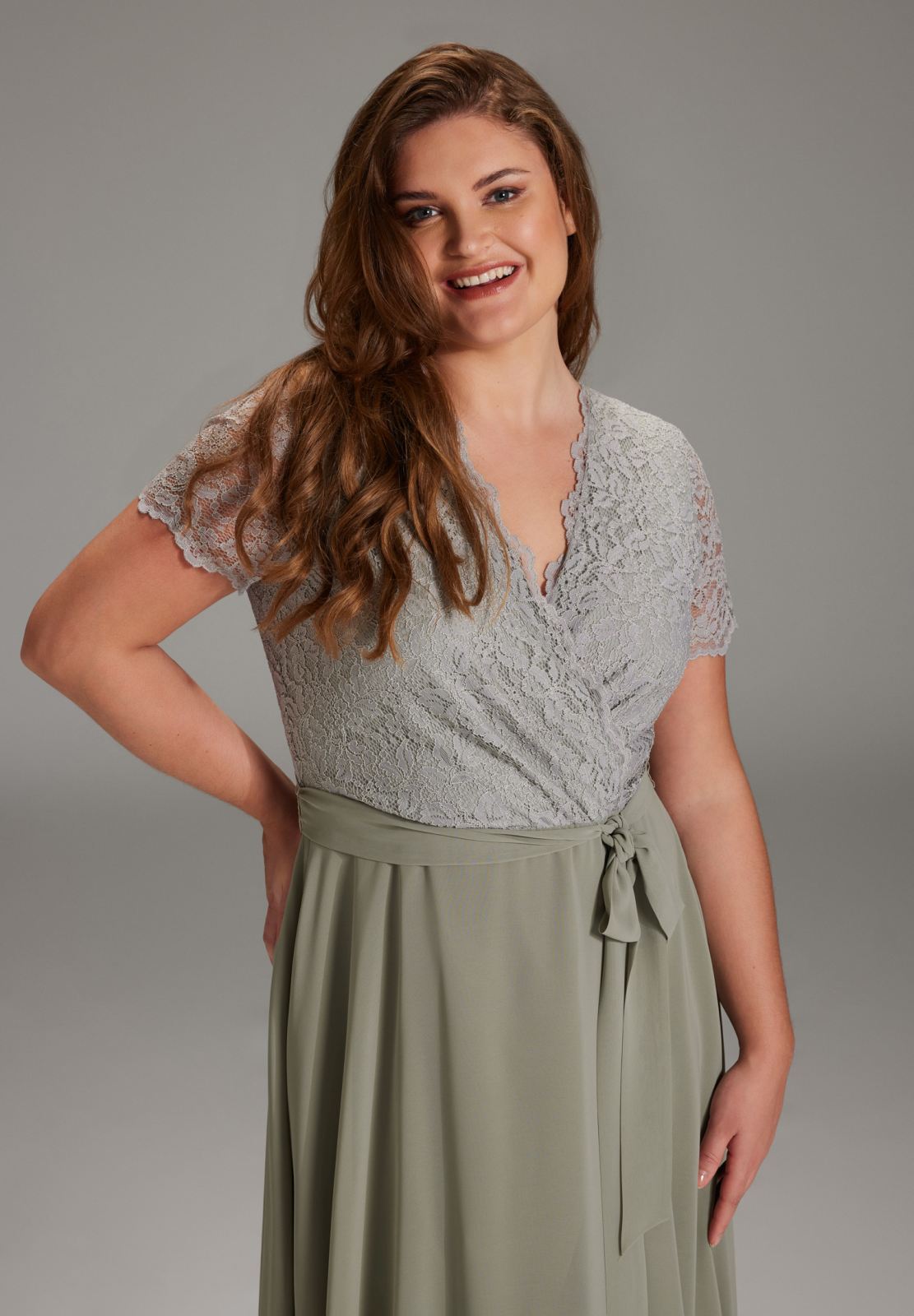 Kleid hochzeitsgast halbarm clearance
